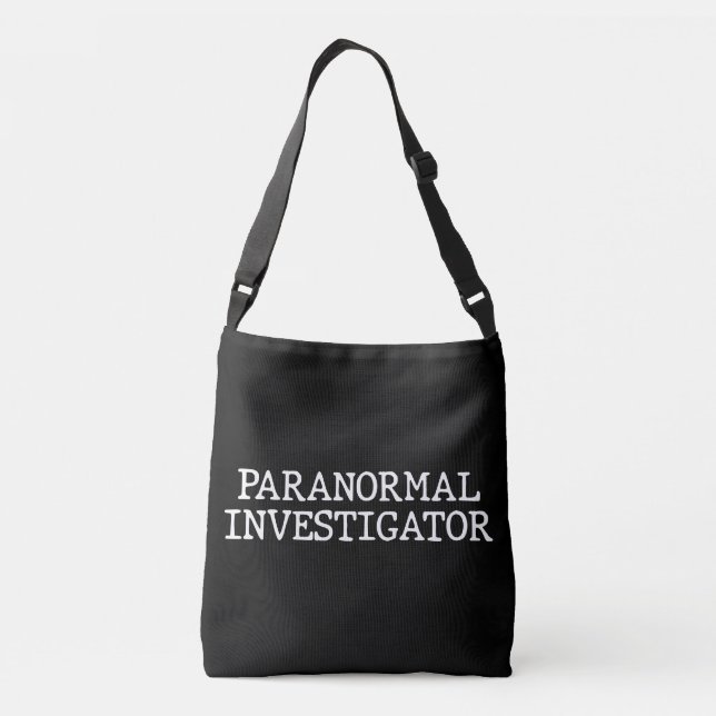 Paranormal Investigator Geisterjagd EVP Tragetaschen Mit Langen Trägern (Rückseite)