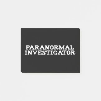 Paranormal Investigator Geisterjagd Post-it Klebezettel