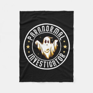 Paranormal Investigator Ghost Hunter Ghost Jäger Fleecedecke