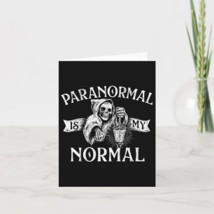 Paranormal ist mein Normal - Phantom-Geisterjagd Karte