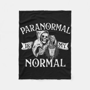 Paranormal ist mein normaler - Phantom Ghost Jagdh Fleecedecke