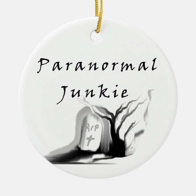 Paranormal Junkie Keramikornament (Vorne)