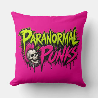 Paranormal Punks Kissenbezug - Pink Kissen