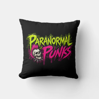 Paranormal Punks Wurfkissen - Schwarz Kissen