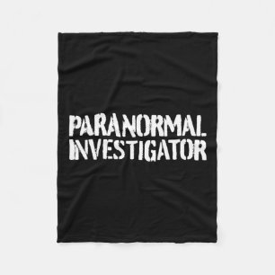 Paranormale Ermittlerin Paranormale Jagd Geister Fleecedecke
