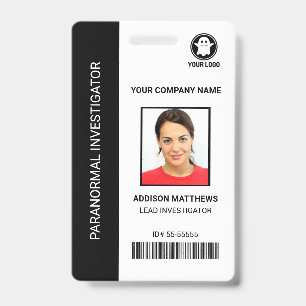 Paranormale Foto-ID des Untersuchungsunternehmens Ausweis