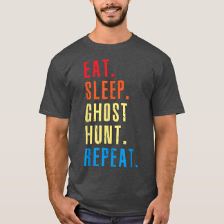 Paranormale Liebhaber essen schlafende Geisterjagd T-Shirt