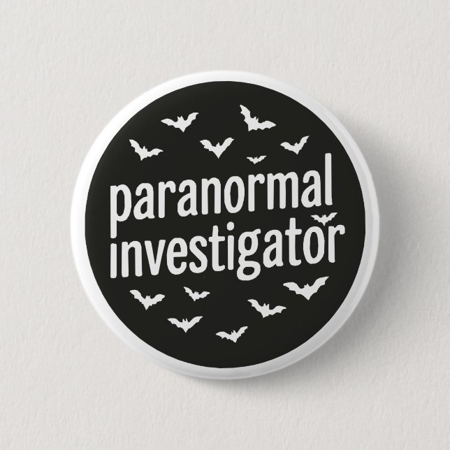 Paranormale Untersuchung Button (Vorderseite)