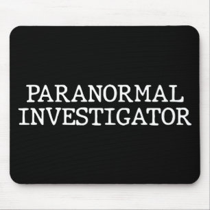 Paranormaler Ermittler Geist Jagd EVP Mousepad