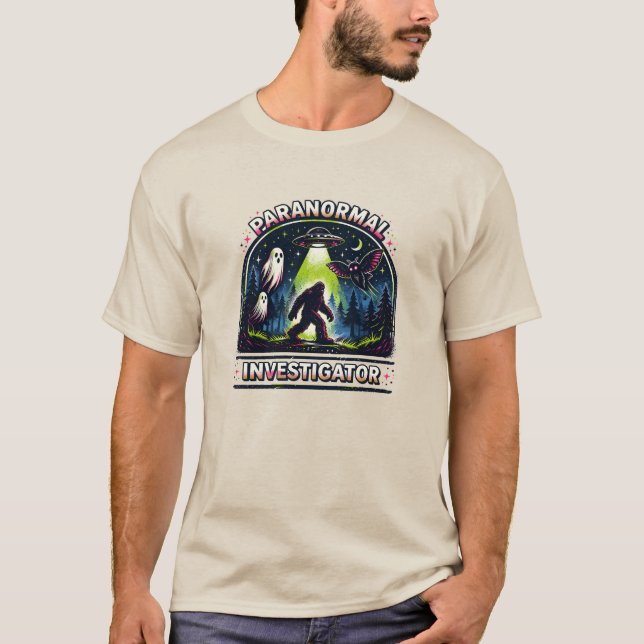 Paranormaler Ermittler T-Shirt (Vorderseite)