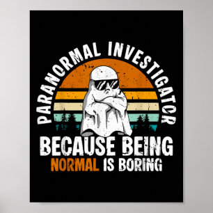 Paranormaler Ermittler, weil normal sein langweili Poster