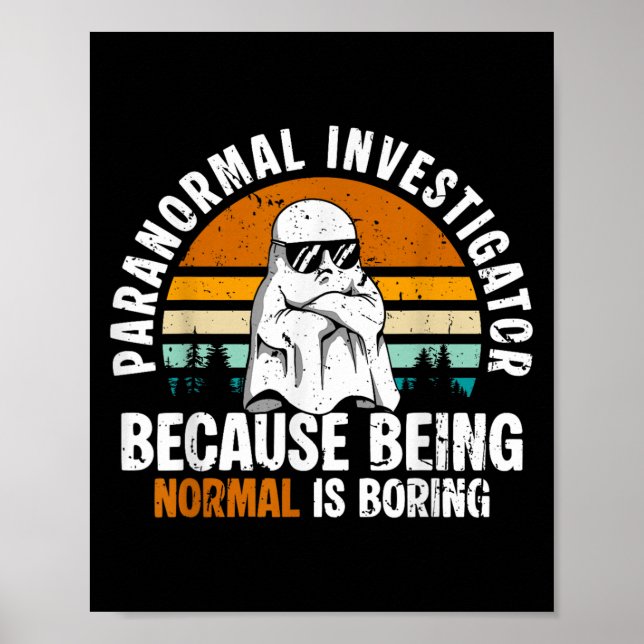 Paranormaler Ermittler, weil normal sein langweili Poster (Vorne)