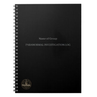 Paranormaler Untersuchungslogbuch-Notizblock anpas Notizblock
