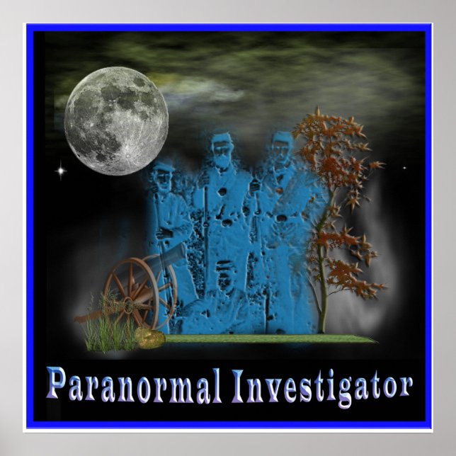 Paranormales Ermittlerposter Poster (Vorne)