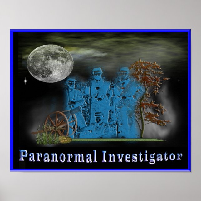 Paranormales Ermittlerposter Poster (Vorne)