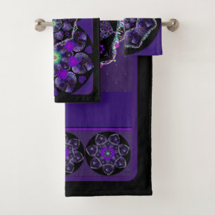 Parapluie violet & coeurs .7