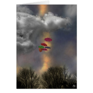 Parapluies dans un Cloudscape