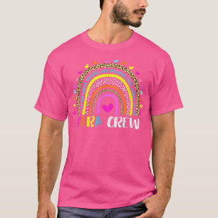 Paraprofessional Life Boho Leopard Regenbogen Zurü T-Shirt
