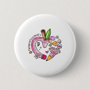 Paraprofessioneller Bleistift Apfel Bunny Eier Ost Button