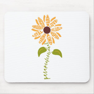 Paraprofessioneller Para Sonnenblumen-Lehrer Ck Zu Mousepad