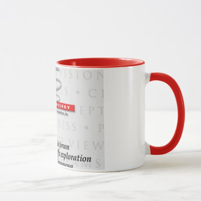 Parapsychologie-Grundlagen-Logo-Tasse Tasse (Rechts)