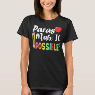Paras Machen Es Möglich Apple Und Pencil Zurück Zu T-Shirt