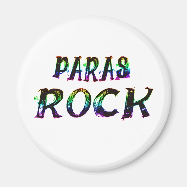PARAS ROCK MIT FARBE MAGNET (Vorne)