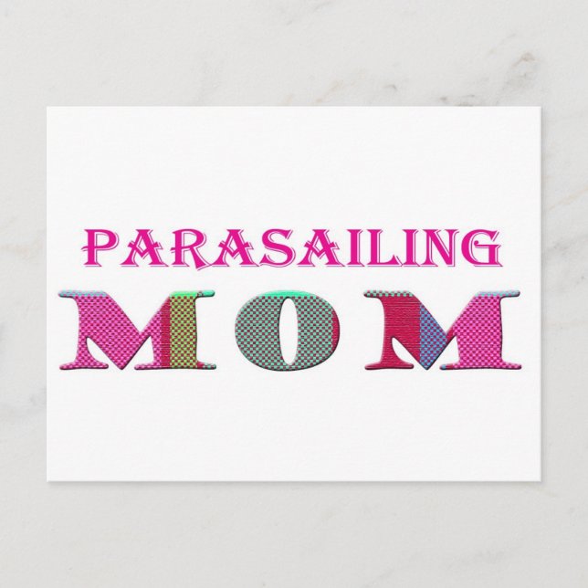 ParasailingMom Postkarte (Vorderseite)
