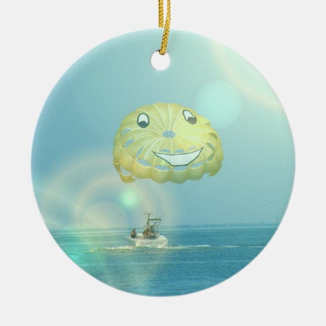 Parasailings-Verzierungen Keramik Ornament (Vorne)
