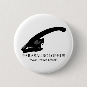 Parasaurolophus Button