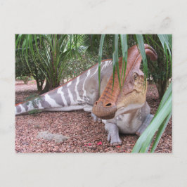 Parasaurolophus - Dinosaurier - Lernkarte Postkarte