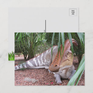 Parasaurolophus - Dinosaurier - Postkarte