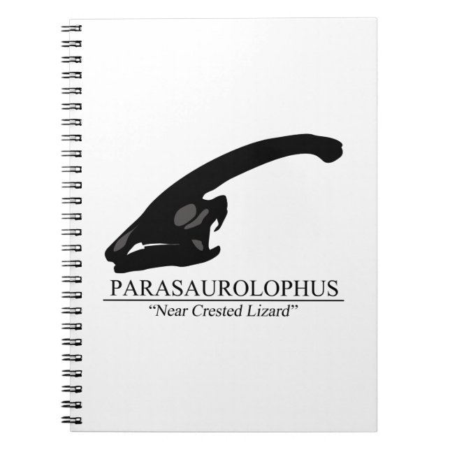 Parasaurolophus Notizblock (Vorderseite)