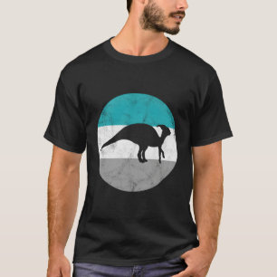 Parasaurolophus Retro Dinosaurier Geschenk für Män T-Shirt
