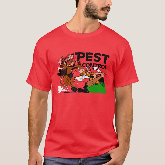 Parasite Contol - anti T-shirt de chasse (Devant)