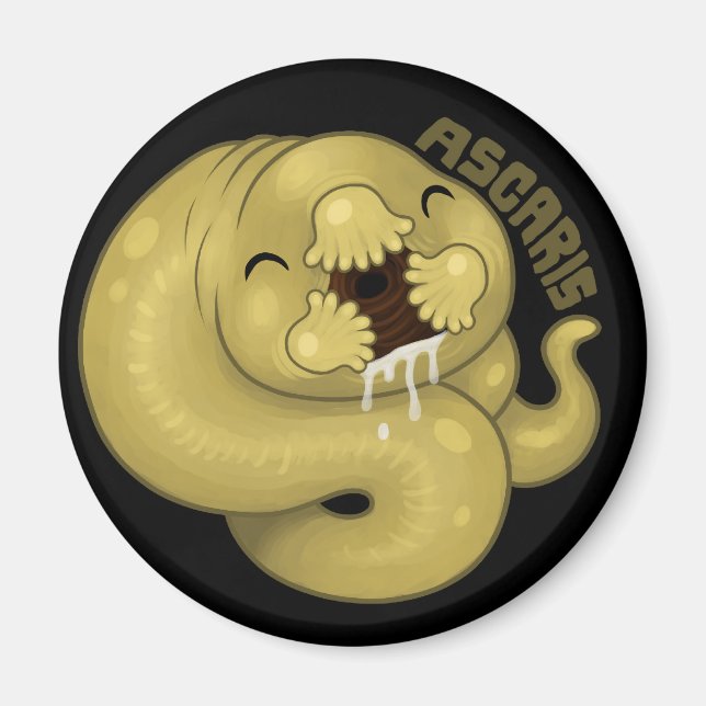 PARASITEN: Ascaris Magnet (Vorne)