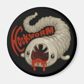 PARASITEN: Hakenwurm (Zähler) Magnet