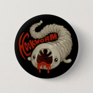 PARASITEN: Hookworm (Necator) Button