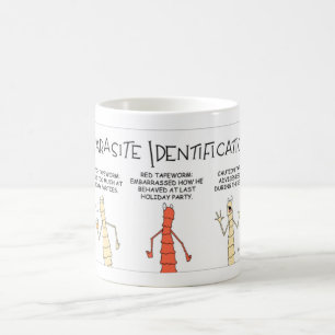 Parasitidentifizierung Kaffeetasse
