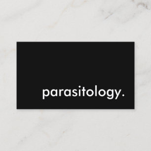 Parasitologie Visitenkarte