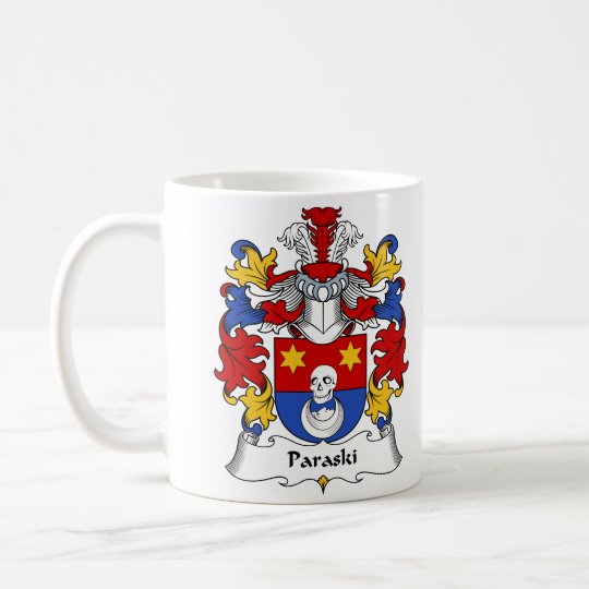 Paraski Familienwappen Kaffeetasse