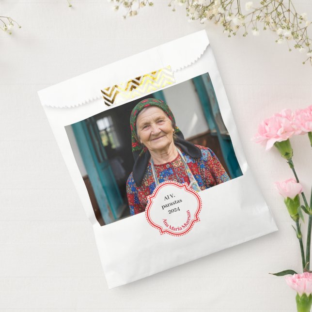 Parastas Geschenktüten rot Geschenktütchen (Versiegelt)