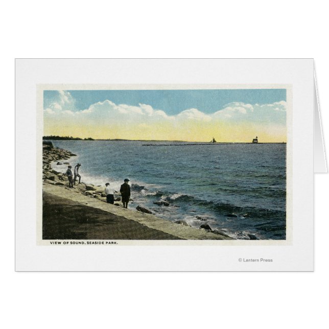 Parc de bord de mer Vue sur le son (Devant horizontal)