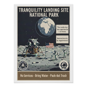 Parc de la Base de la Tranquillité - Affiche