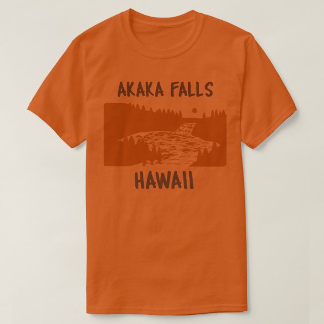 Parc d'état d'Akaka Falls TShirt 6 (Design devant)