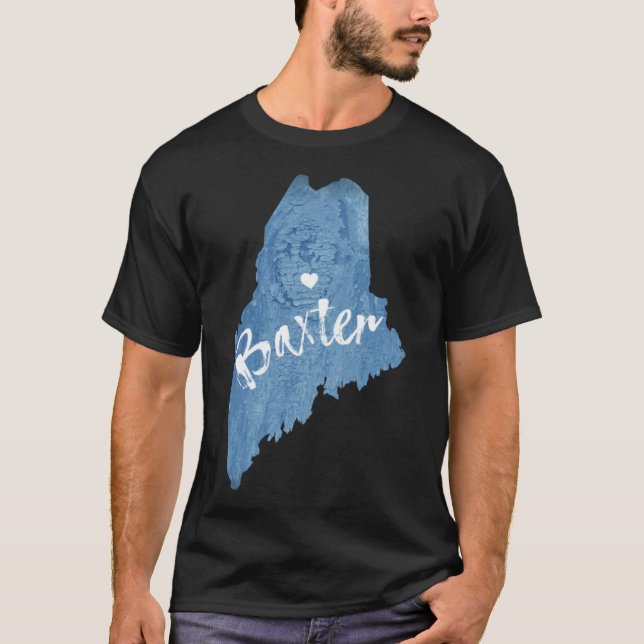 Parc d'état de Baxter, T-shirt classique du Maine (Devant)