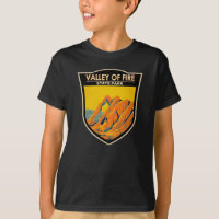 Parc d'état de la vallée du feu Nevada T-Shirt Vin