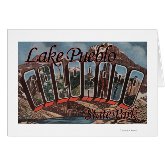 Parc d'état du lac Pueblo, Colorado (Devant horizontal)
