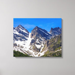Parc du Grand Paradis, sur toile tendue