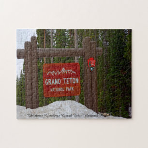Parc Grand Teton Wyoming. Puzzle